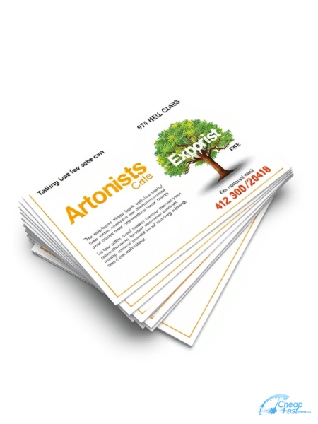 Arborist 4.25" x 5.5" Postcards printed on premium cardstock
