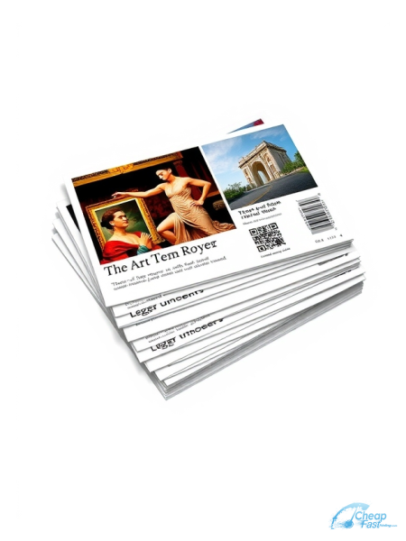Art Dealer 4.25" x 11" EDDM® Postcards printed on premium cardstock