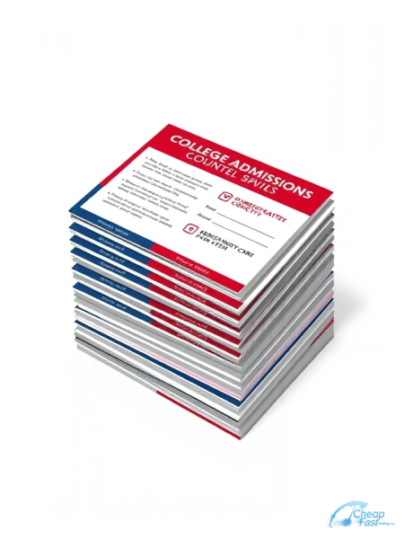College Admissions Counselor 4" x 6" Postcards printed on premium cardstock