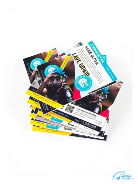 Commercial Diver Salvage Repair 3" x 3" Postcards printed on premium cardstock