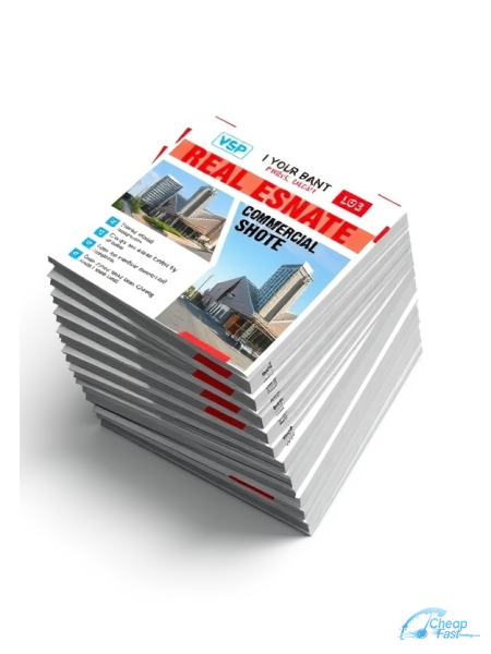 Commercial Real Estate Agent 3" x 3" Postcards printed on premium cardstock