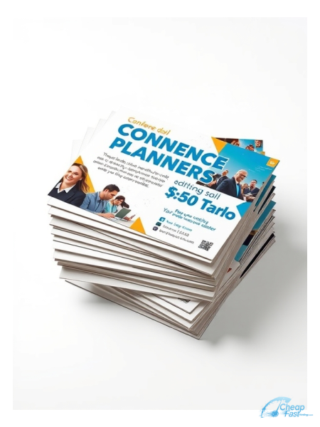 Conference Planner 3.5" x 5.5" Postcards printed on premium cardstock