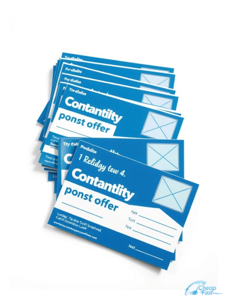 Content Strategist 4" x 9" Postcards printed on premium cardstock