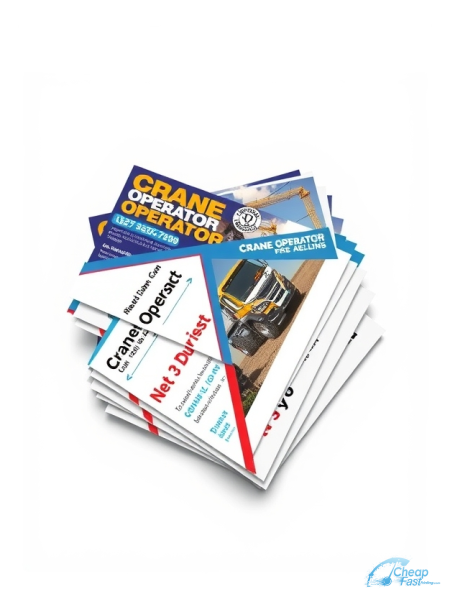 Crane Operator 4.25" x 6" Postcards printed on premium cardstock
