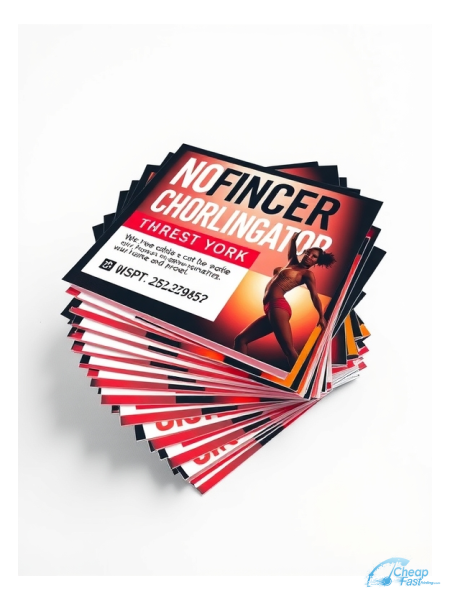 Dancer Choreographer 6" x 6" Postcards printed on premium cardstock