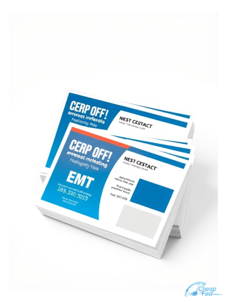 Emt Paramedic 5.5" x 8.5" Postcards printed on premium cardstock