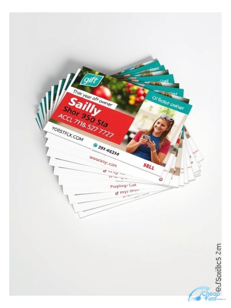 Gift Shop Owner 3" x 5" Postcards printed on premium cardstock