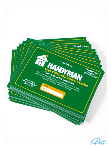 Handyman 4" x 9" Postcards printed on premium cardstock