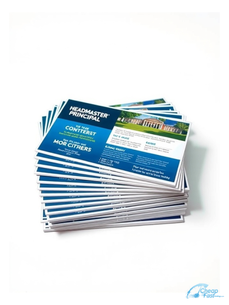 Headmaster Principal 4.25" x 5.5" Postcards printed on premium cardstock