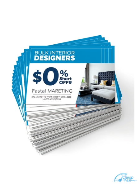 Interior Designer 5.5" x 8.5" Postcards printed on premium cardstock