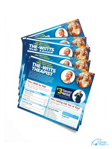 Iv Hydration Therapist 9" x 12" EDDM® Postcards printed on premium cardstock