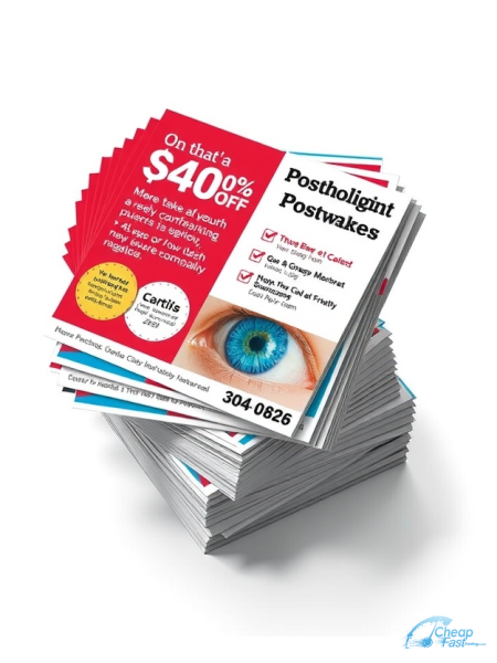 Ophthalmologist 4" x 9" Postcards printed on premium cardstock