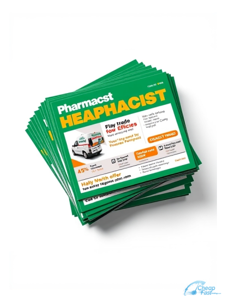 Pharmacist Retail 5" x 7" Postcards printed on premium cardstock