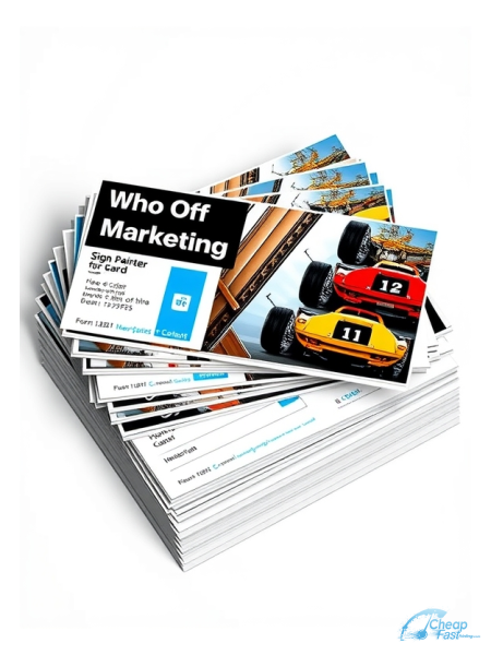 Sign Painter Pinstriper 6" x 9" Postcards printed on premium cardstock