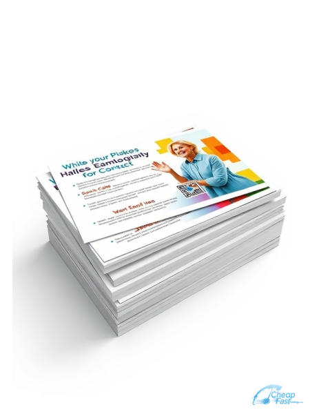 Speech Pathologist 8.5" x 11" EDDM® Postcards printed on premium cardstock