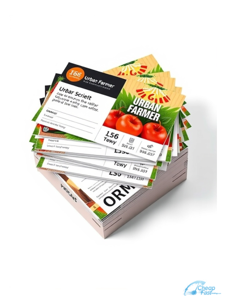 Urban Farmer 6" x 8" Postcards printed on premium cardstock