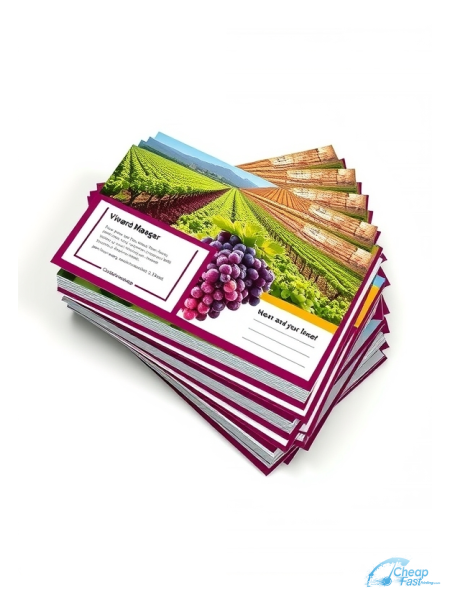 Vineyard Manager 8" x 10" EDDM® Postcards printed on premium cardstock