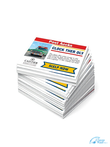 Vintage Reseller 8.5" x 11" EDDM® Postcards printed on premium cardstock