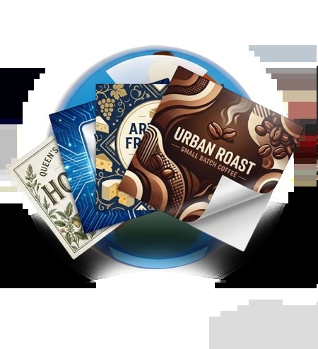 Standard Square Business branding graphic sample