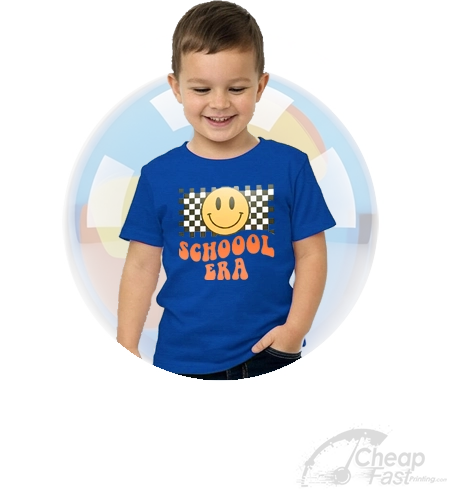 Kids Blue Crewneck tee