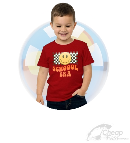 Kids Red Crewneck