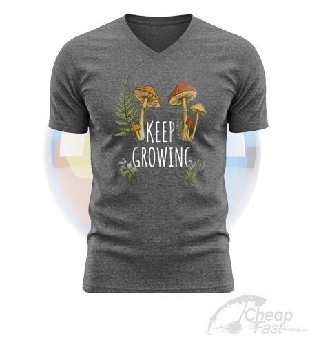 Men's Athletic Heather V-Neck