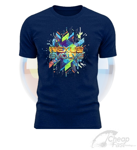 Men's Navy Crewneck tee
