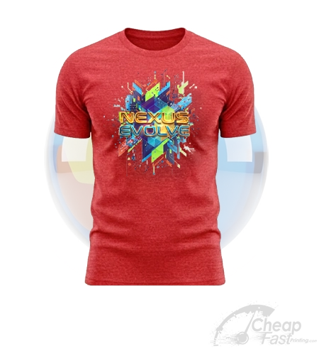 Men's Red Crewneck shirt