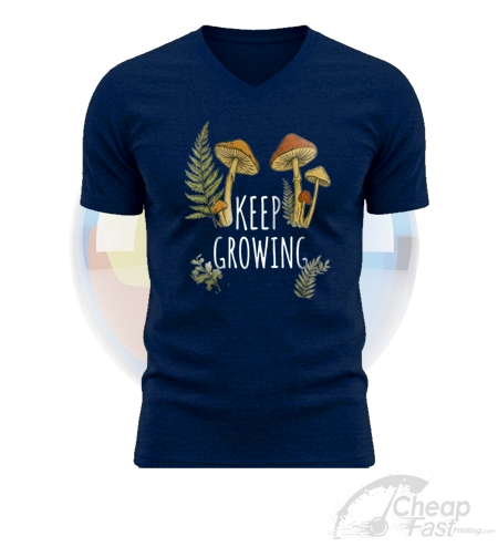 Man Navy V Neck