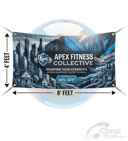 4x8 Standard Banner