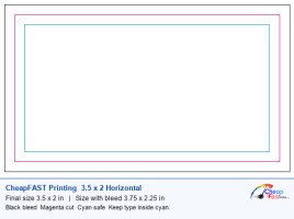 3 5 x 2 horizontal 1 bleed template