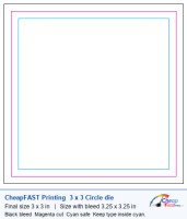 3 x 3 circle die 2 bleed template