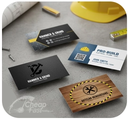 Collectors Cards on a real job, not a stock icon