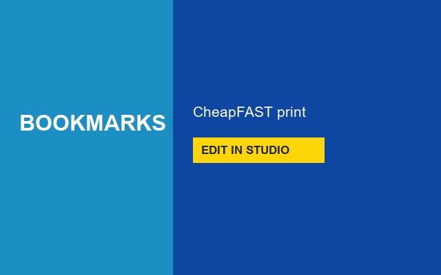 Bookmarks Design Studio Sale shout