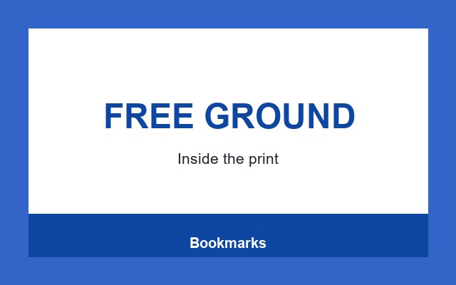 Bookmarks Design Studio Footer band