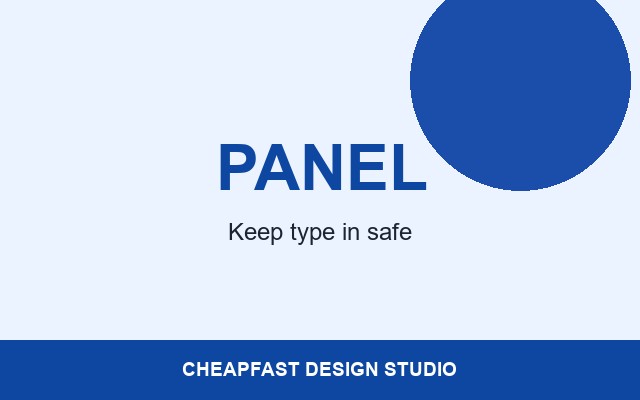 Brochure Printing Design Studio Panel