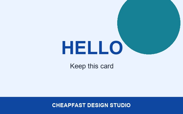 Business Cards Design Studio Ice split