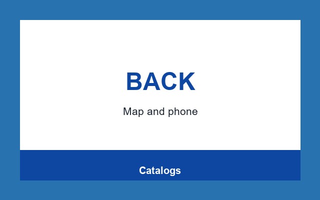 Catalogs Design Studio Back panel
