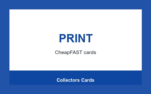 Collectors Cards Design Studio Bottom rule