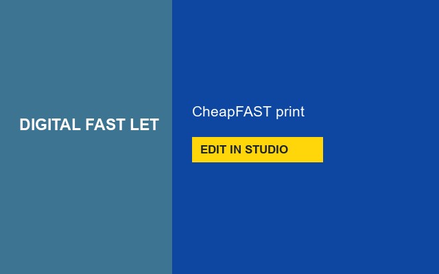 Digital Fast Letterhead Design Studio Sale shout