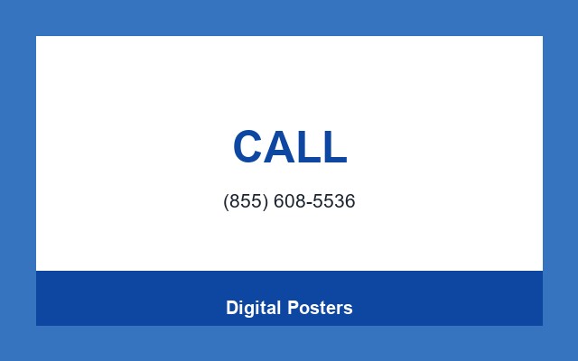 Digital Posters Design Studio Phone bar