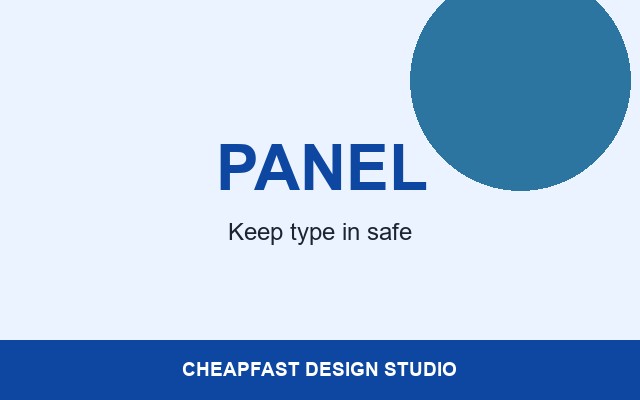 DVD Packages Design Studio Panel