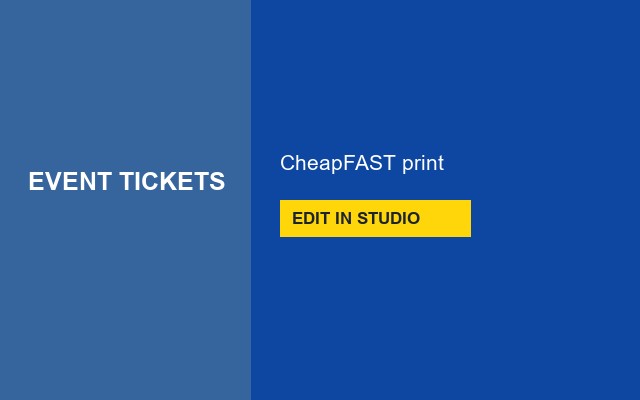 Event Tickets Design Studio Cover