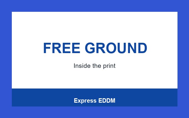Express EDDM Design Studio Footer band