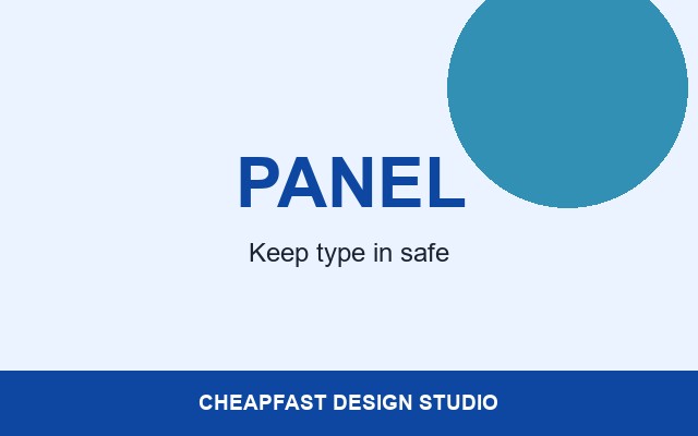 Notepads Design Studio Panel