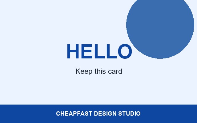 Rip Business Cards Design Studio Ice split