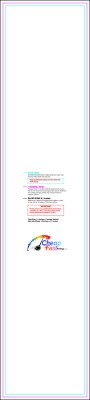 Bookmark - 1.5inx7 Inches - V