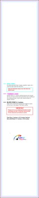 Bookmark - 2inx10.5 Inches - V