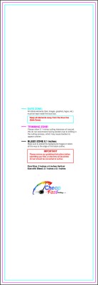 Bookmark - 2inx6 Inches - V