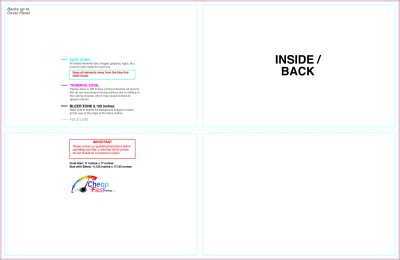 Brochure - 11inx17 Inches - Halffold - Then - Half - 8.5 x 5.5 - Inside